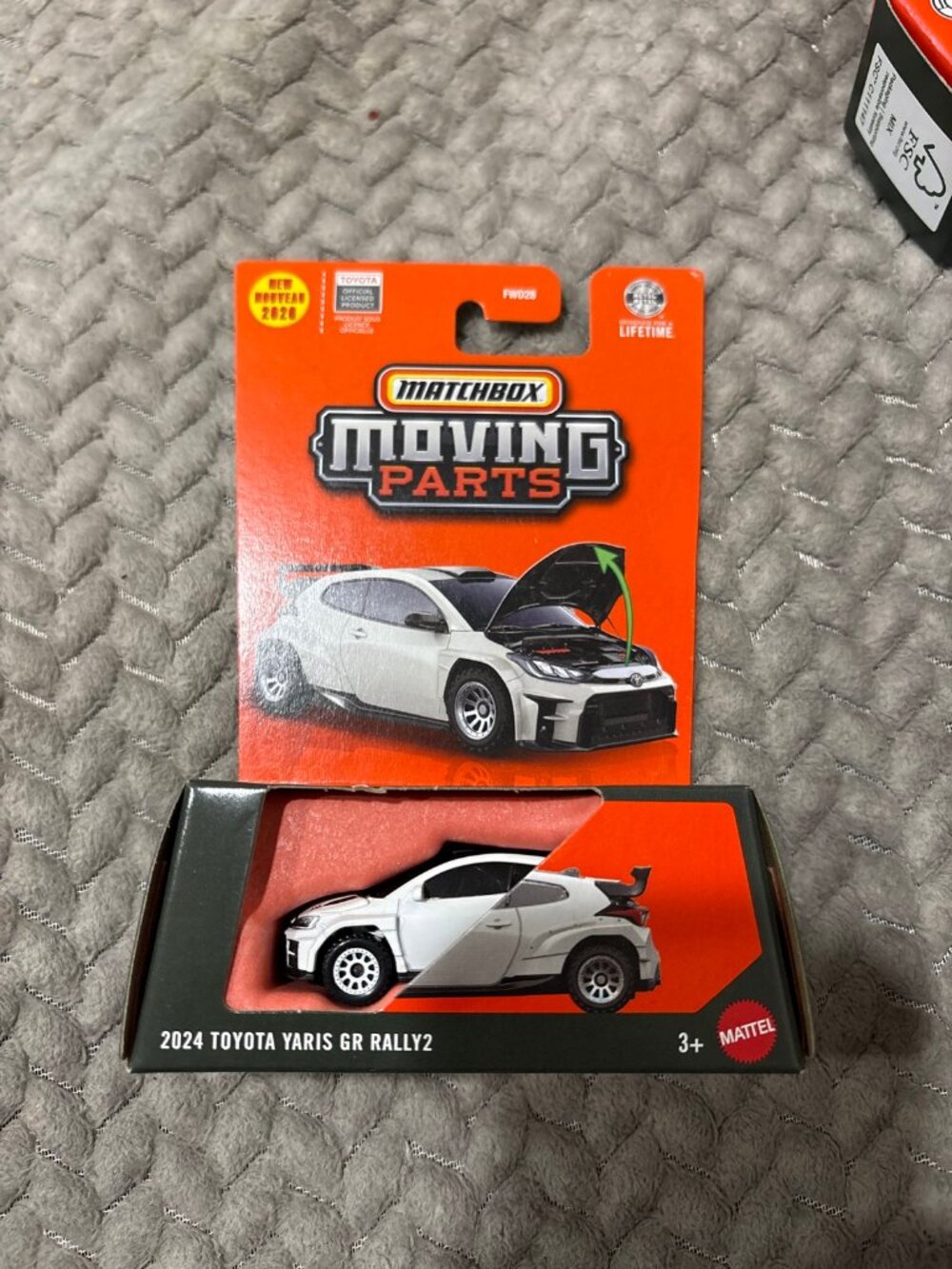 Matchbox Moving Parts 2024 Toyota Yaris GR Rally2